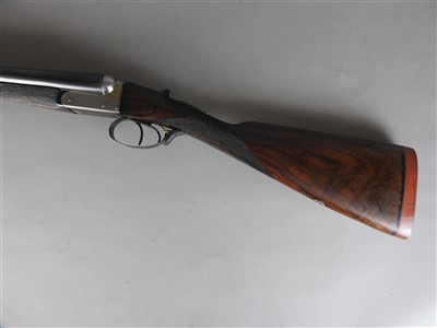 Lot 269 - An Army and Navy 12 bore side by side boxlock non-ejector shotgun