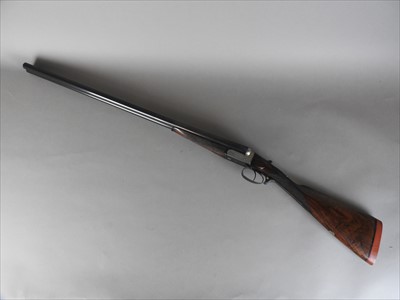 Lot 269 - An Army and Navy 12 bore side by side boxlock non-ejector shotgun