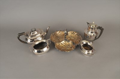 Lot 30 - A collection of silver plated wares
