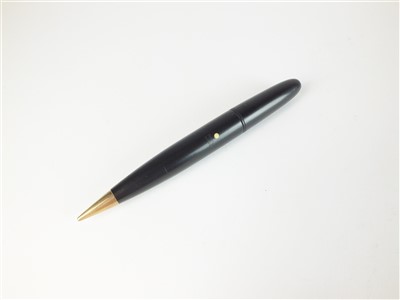 Lot 64 - A Dunhill London White Spot and 9ct gold propelling pencil