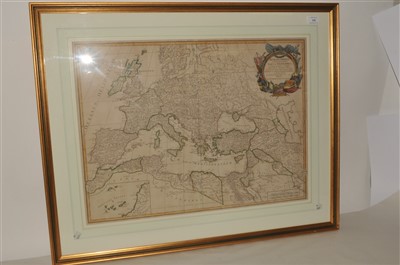 Lot 332 - MAP OF THE ROMAN EMPIRE by Robert de Vaugondy...