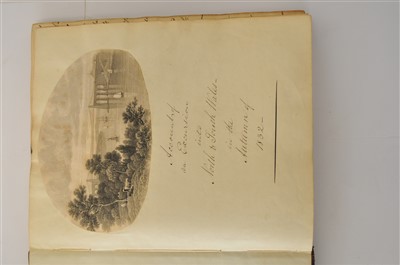 Lot 292 - MANUSCRIPT. Account of an Excursion into North...