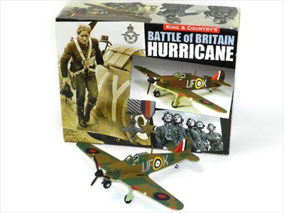 Lot 551 - King & Country Battle of Britain Hawker Hurricane Mk.1