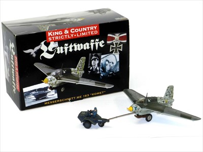 Lot 553 - King & Country Messerschmitt Me163 Komet.