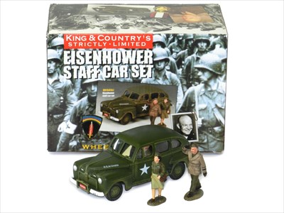 Lot 556 - King & Country Eisenhower Staff Car boxed set.