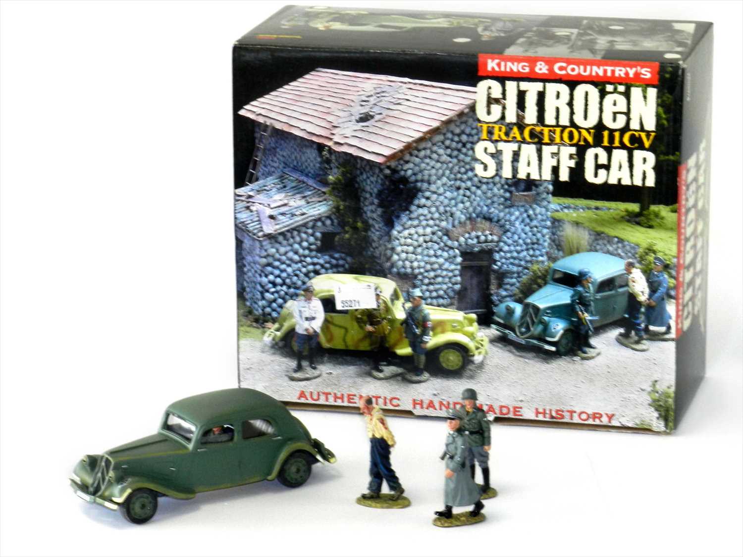 Lot 557 - King & Country Gestapo Staff Car boxed set.