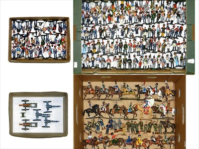 Lot 560 - Unboxed Del Prado and similar Napoleonic figures