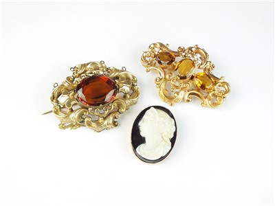 Lot 137 - Three brooches