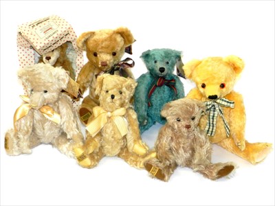 Lot 535 - Merrythought Mohair Teddy Bears with growl (7)