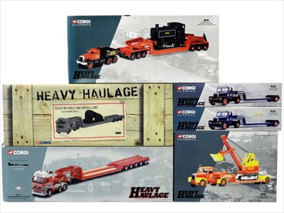 Lot 518 - Corgi Heavy Haulage Commercial Vehicles (6)
