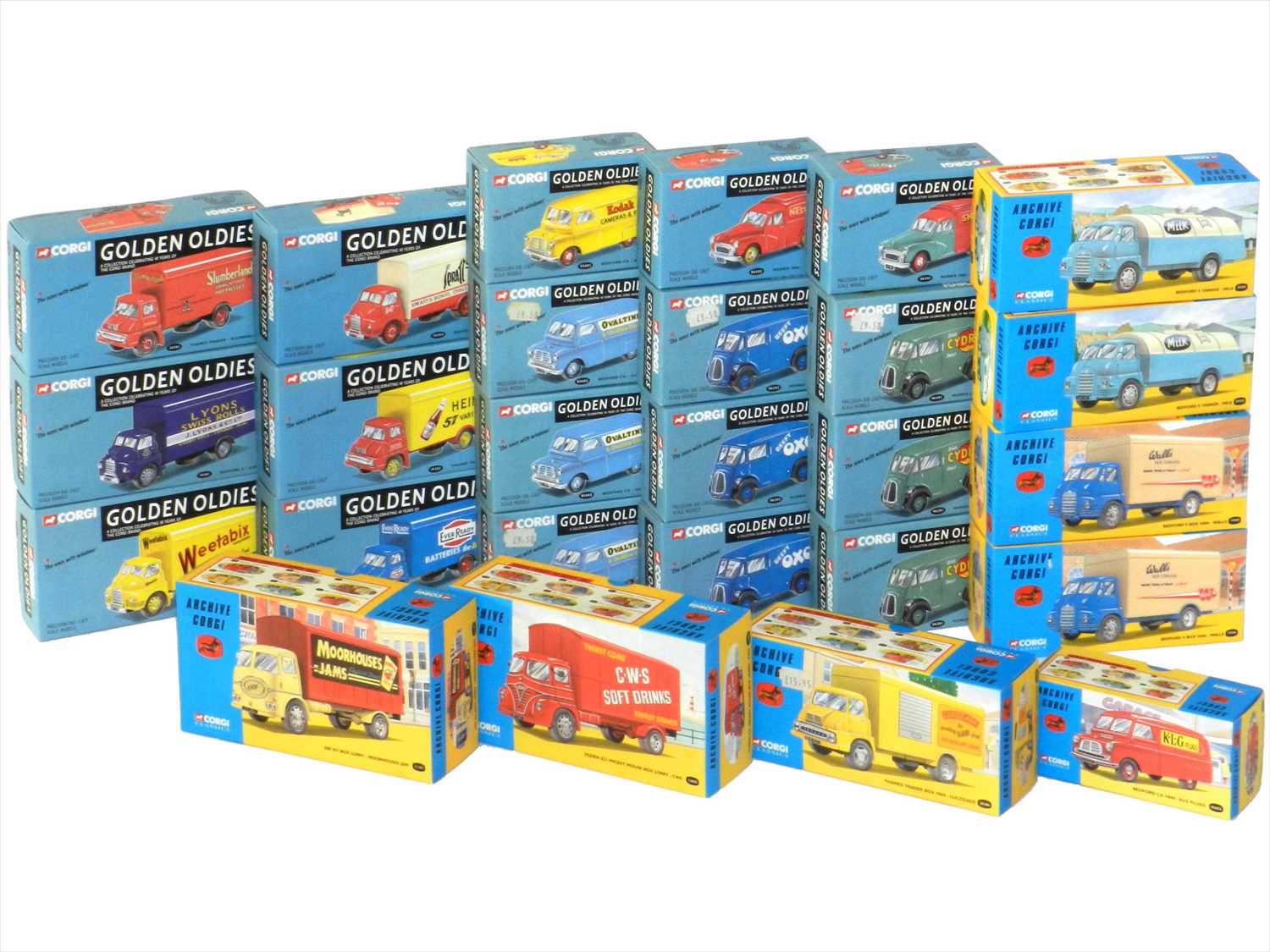 Lot 520 - Corgi Golden Oldies and Archive Corgi series, boxed (26)