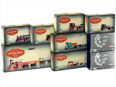 Lot 267 - Corgi Vintage Glory, Steam Series (9)