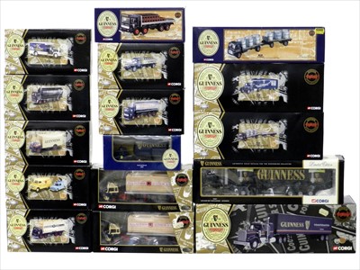 Lot 522 - Corgi Guinness Commercial Vehicles (16)