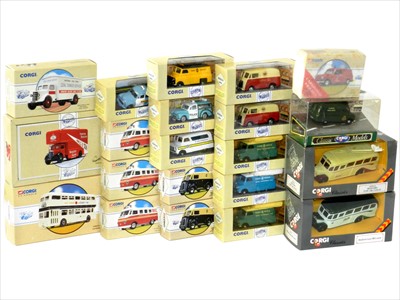 Lot 523 - Corgi Classics boxed Commercial and Public Service Vehicles