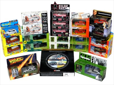 Lot 524 - Corgi boxed TV, Film and Artist-Related models