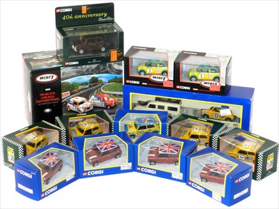 Lot 528 - Corgi Boxed Minis (14)