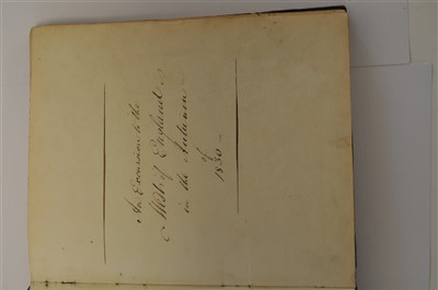 Lot 288 - MANUSCRIPT. An Excursion to the West of...