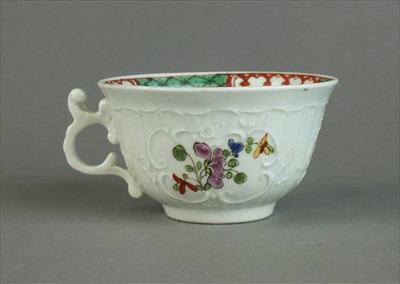 Lot 378 - Unusual Worcester teacup