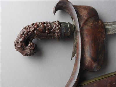 Lot 70 - An Afghan pesh kabz and a Javanese kris