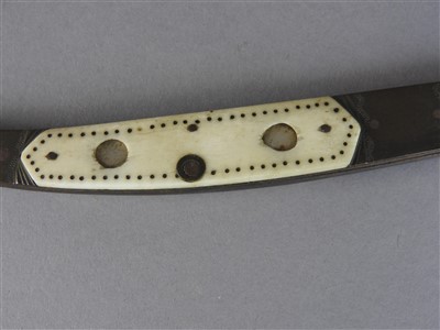 Lot 70 - An Afghan pesh kabz and a Javanese kris
