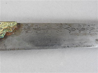 Lot 70 - An Afghan pesh kabz and a Javanese kris