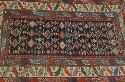 Lot 443 - A Shirvan rug, South-East Caucuses, the indigo...