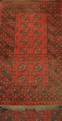 Lot 836 - A narrow Turkmen runner, North-Afghanistan,...