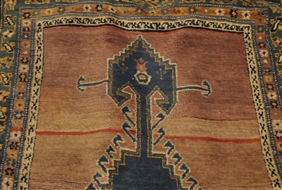 Lot 839 - A Kurdish runner, North-West Iran the field...