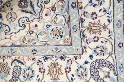 Lot 655 - A Nain design rug