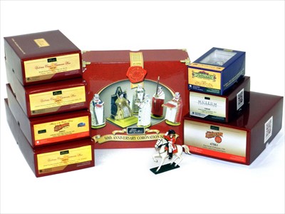 Lot 563 - Britains Modern Boxed Figure sets (8)