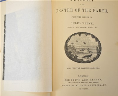 Lot 310 - VERNE, Jules. Journey to the Centre of the...