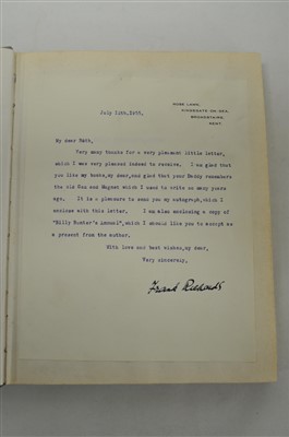 Lot 168 - RICHARDS, Frank 1875 - 1961, Billy Bunter's...