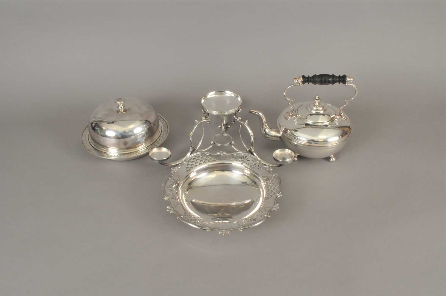 Lot 15 - A large collection of silver plated wares