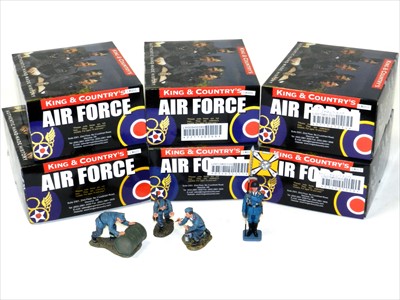 Lot 561 - King & Country Air Force Series Luftwaffe Boxed Figure Sets