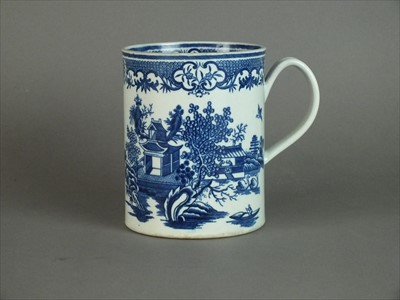 Lot 403 - Worcester tankard, circa 1775-85