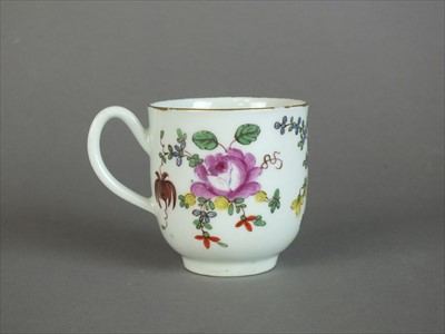 Lot 407 - Worcester coffee cup, circa 1775-80