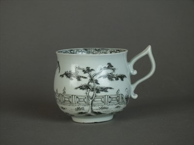 Lot 408 - Worcester 'Pencilled' Coffee Cup, circa 1758