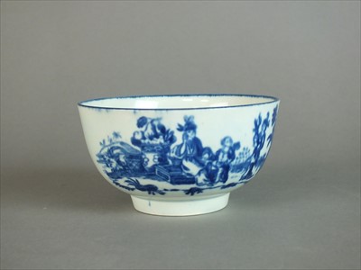 Lot 419 - A rare Worcester bowl, circa 1775-80