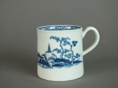 Lot 423 - Worcester coffee can, circa 1770