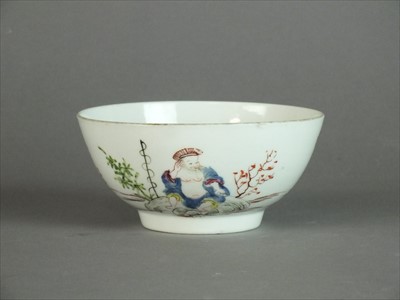Lot 428 - Worcester bowl, circa 1765