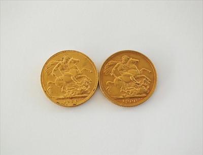 Lot 204 - Two sovereigns