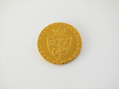 Lot 205 - A George III spade guinea