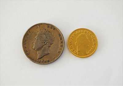 Lot 206 - A George III third guinea