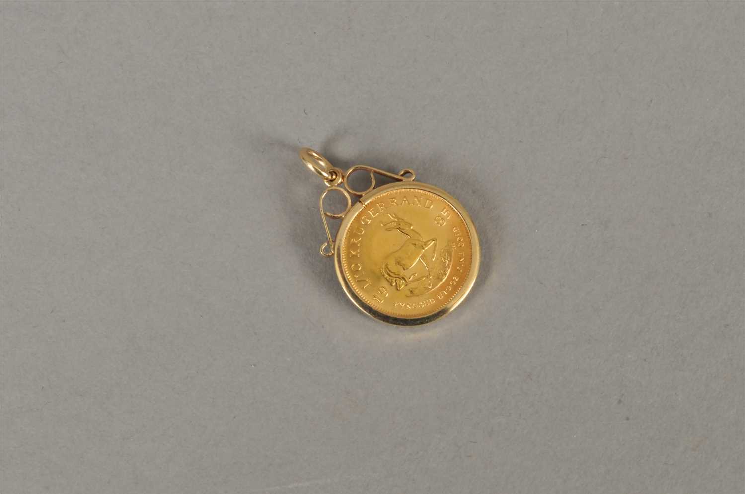 1 10 krugerrand pendant