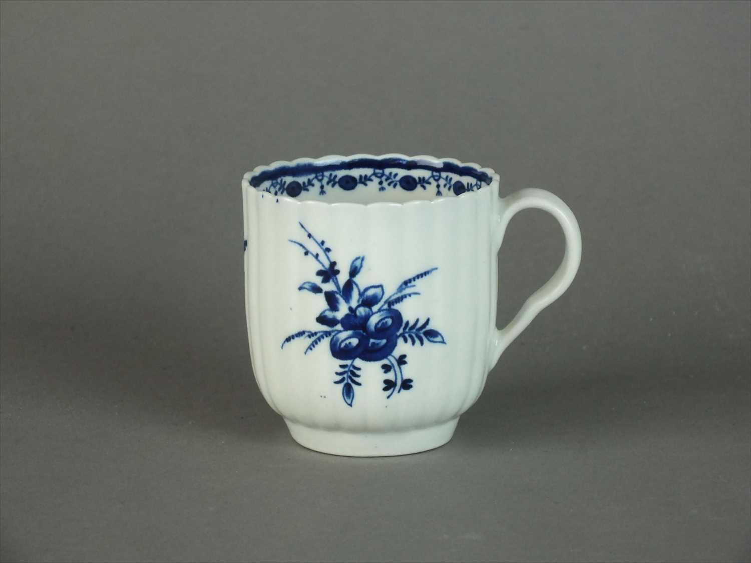 Very rare Worcester coffee cup, circa 1785