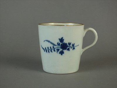 Lot 456 - Worcester 'Chantilly Sprigs' coffee cup