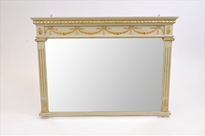 Lot 567 - A Regency style over-mantle wall mirror