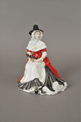 Lot 208 - A limited edition Royal Doulton 'Welsh Lady' figure - 'Cariad'