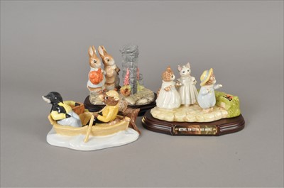 Lot 218 - Three John Beswick tableau models