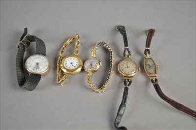 Lot 151 - A collection of ladies watches comprising of...